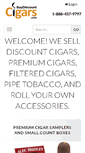 Mobile Screenshot of buydiscountcigars.com